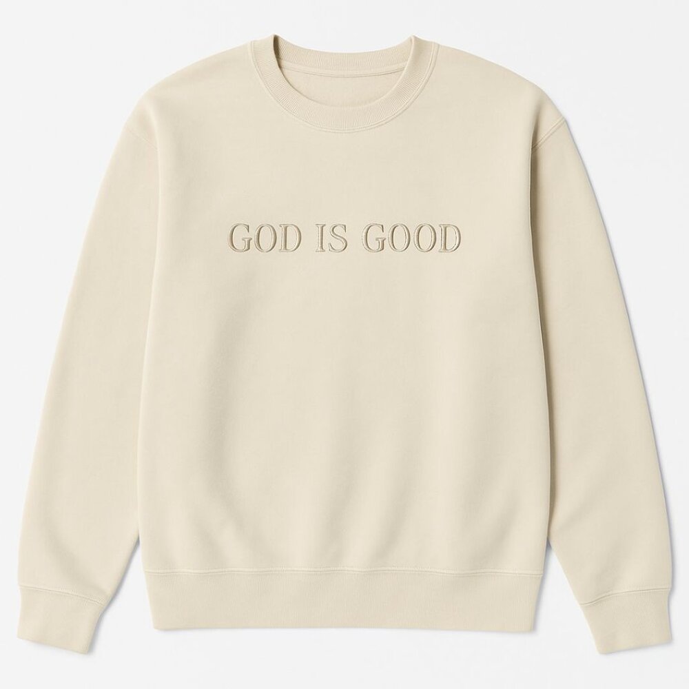 Comfort Colors God Is Good Sweatshirt - New